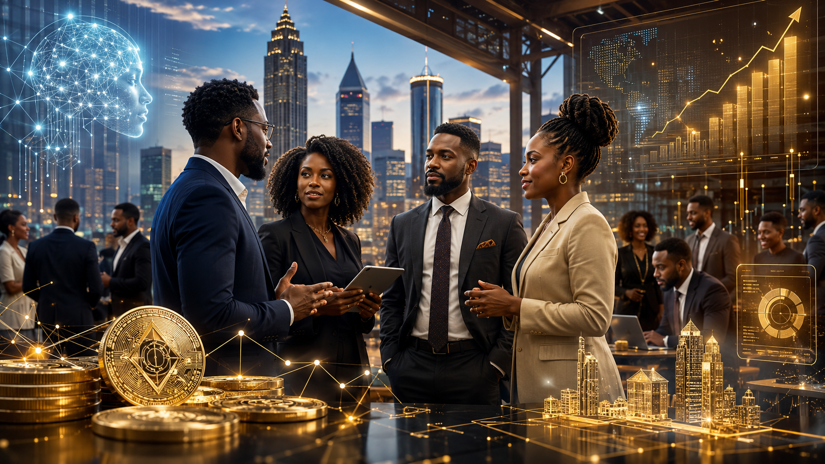 AI and Cryptocurrency Take a Larger Role in the Black Wealth Conversation